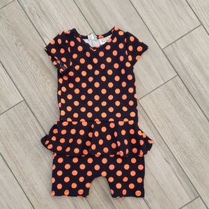 Dot dot smile romper